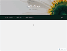 Tablet Screenshot of ezfixhome.com